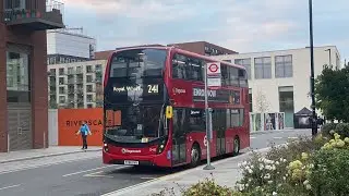 *Newly Extended* Route 241 Journey to Royal Wharf | 12410 (YY66PHV) | Stagecoach East London
