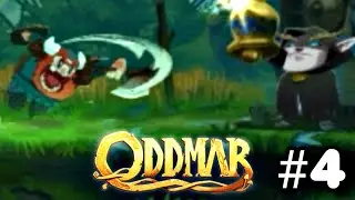 Oddmar WORLD 1 Midgard Level 1-4 All Coin Badges Secret Coins GAMEPLAY PT BR ANDROID IOS #4