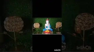 #Urli bowl &#Buddha statue decoration idea in small place