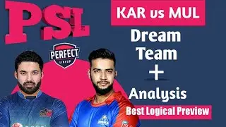 MUL vs KAR Dream Team Prediction | KAR vs MUL Dream11 Today | Today Dream11 Team Prediction