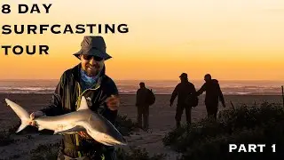 UK group Surfcasting South Africa for 8 days!! BIG sharks from shore // Duvan Fishing Charters