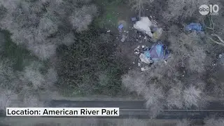 Drone Video | Major flooding in Northern California storm sweeps across Sacramento