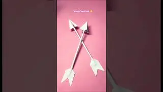 The 3D Paper Arrow Making Short #shorts #diy #papercraft #creative @jaycreation2024