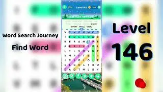 Word Search Journey Level 146 Answers | Find Word 🧩✨ | SolutionGuruji