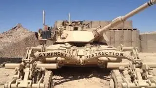 Танковая мощь - Абрамс. The Tank power - Abrams M1A2