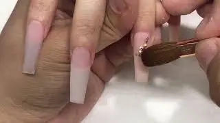 U&Ntilde;AS COFFIN y efecto AZUCAR con GEL / luliznails