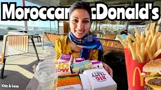 Мы попробовали McDonald&rsquo;s в Марокко 🌊 | Вид на океан, меню, обзор еды и цены в Касабланке @McDonalds