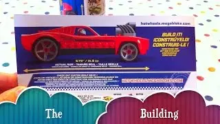 Speed Build Time Lapse Mega Bloks Hot Wheels Rodger Dodger Toy Car Building and Review with Figurine