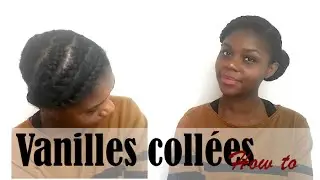 How to : Flat twist (Vanilles collées) sur cheveux naturels crépus, frisés ou bouclés - Ebeni Diary