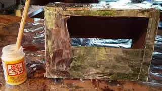DIY Tutorial Kids Craft Forest Finger Puppet Theater