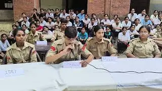 NCC cadets G-20 Public speaking competition