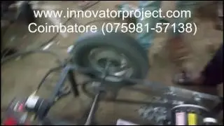 Automatic tyre pressure inflation and deflation system - DC compressor / Final year project centre