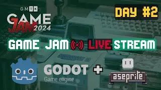 Trying out Godot for the first time! |  GMTK2024 Game Jam | Day 2 - Part 1