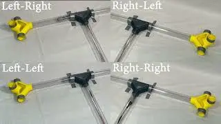 A fast steerable pipe crawling robot.