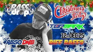 Topmarx (Set 3) Bassdrop 12th DEC 2025 @ Riff Raffs, Croydon