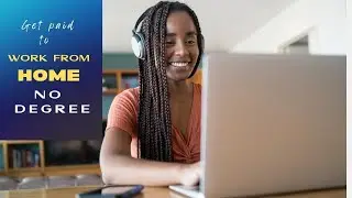 GET PAID TO WORK AT HOME **NO DEGREE!!!**  HIRING MANY!