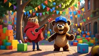 Five Little Bears Add and Subtract | Math Song for Kids | Nursery Rhymes and Learning Songs