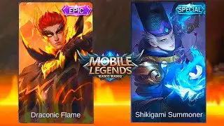 Valir | Draconic Flame Skin VS Shikigami Summoner Skin | Mobile Legends: Bang Bang
