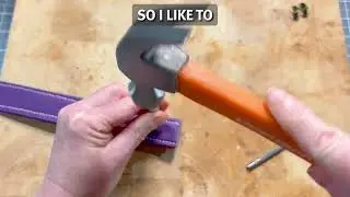 Installing rivets with a hand Tool