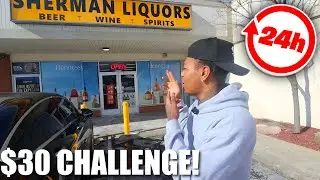 Broke for 24 Hours&hellip; Surviving on ONLY $30 From a Corner Store CHALLENGE!