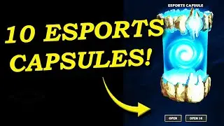 10 ESPORTS CAPSULES OPENING! Drops, Emotes & Rewards | League of Legends 2022 Spring LCS LEC LPL LCK