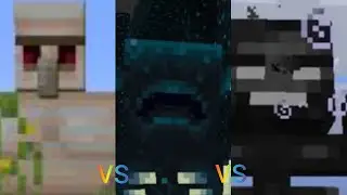 Iron Golem VS Wither VS Warden#minecraftwither#minecraftwarden#minecraftirongolem#minecraft#like#sub