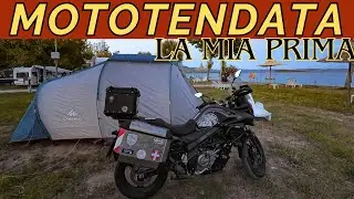 Mototendata in Umbria: Avventura in Moto con la V-Strom 650 🏍️⛺