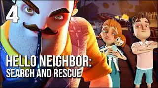 Hello Neighbor VR | Часть 4 | Его тайная семья в подвале??
