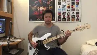 Silversun Pickups - Panic Switch Bass Cover (Tab in Description)