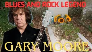 GARY MOORE rock and blues guitar legend