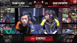 [VCS 2019] GAM vs FL V&aacute;n 1 Highlight - Zeros v&agrave; Slayder ko đ&aacute;nh, Levi được cầm Nidalee
