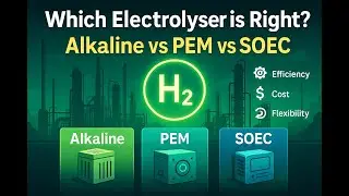 Alkaline, PEM, or SOEC: The Right Electrolyser for Green Hydrogen Production