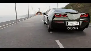 Corvette Car animation in Blender