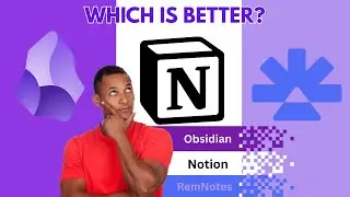 Obsidian Vs Notion Vs Remnote | SIMPLE BREAKDOWN