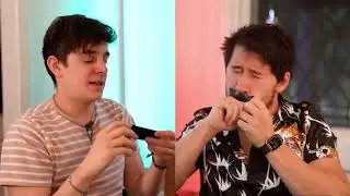 Mark moaning while pulling duct tape off his face
