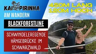 Hängebrücke Todtnau im Schwarzwald - Über die Blackforestline und zum Todtnauer Wasserfall