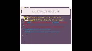 Narrative Text (Structures, Language Features, Elements)