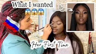 I went to a russian🇷🇺 makeup artist to do my makeup | I never expected the results😱!!! *SHOOKED*