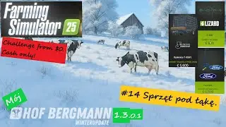 FS25 - M&oacute;j Hof Bergmann 1.3 - #14 Sprzęt pod łąkę.