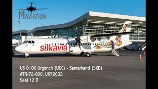 Silk Avia, ATR-72-600, Samarkand (SKD) - Urgench (UGC)