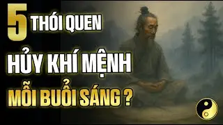 Cổ Nhân Dạy: 5 Thói Quen Sáng Ngầm Hủy Khí Mệnh – Đa Số Mọi Người Không Biết | Cổ Nhân Bí Thuật