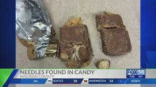 Glasgow police issue alert after needle found in candy