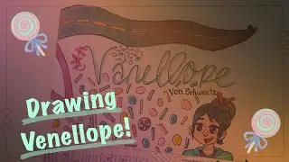 🍬🍭Drawing Vanellope🍭🍬 | ✨Filling a Sketchbook Page✨