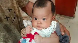 Crying..!! Baby Ear Piercing😣😂