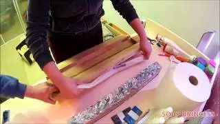 Soap princess - cutting Zebra soap[HD]