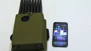 Full-featured 5G cellular network jammer capable of controlling different frequencies #jammers