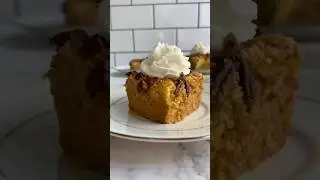 The Easiest Pumpkin Dump Cake Recipe #dessertrecipes #easyrecipe #pumpkindessert