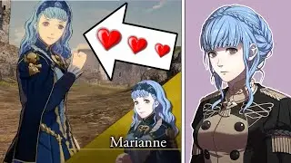 Marianne fans reacting to her new design... (Fire Emblem Warriors: Three Hopes)