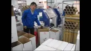 PE stretch film rewinder automatic design
