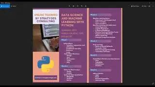Stratyges LLC Python Data Science Online Training